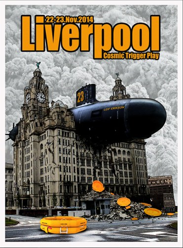 James Cauty COSMIC TRIGGER Play Liverpool PRINT MASTER