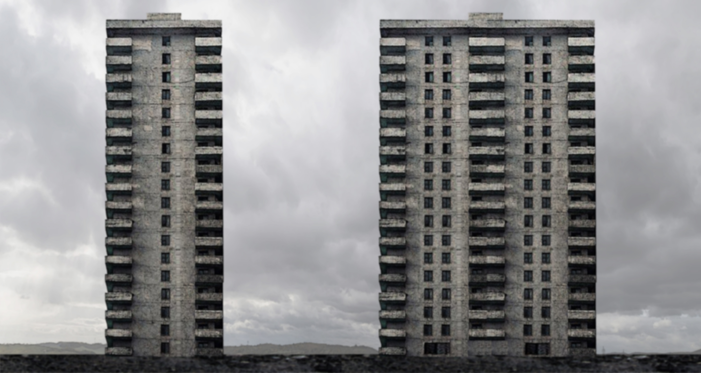 BLOCK D side and front elevation